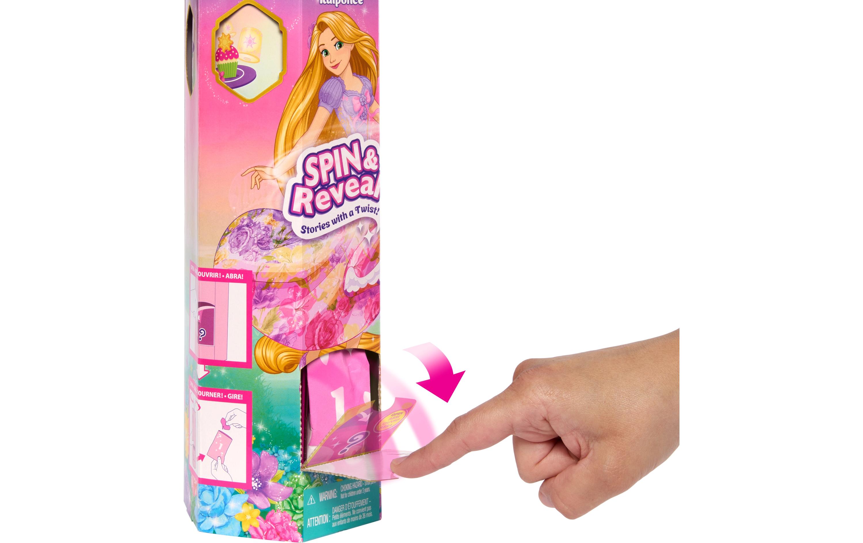 Puppe Disney Prinzessin Spin & Reveal RapunzelRapunzel-Modepuppe mit Accessoires