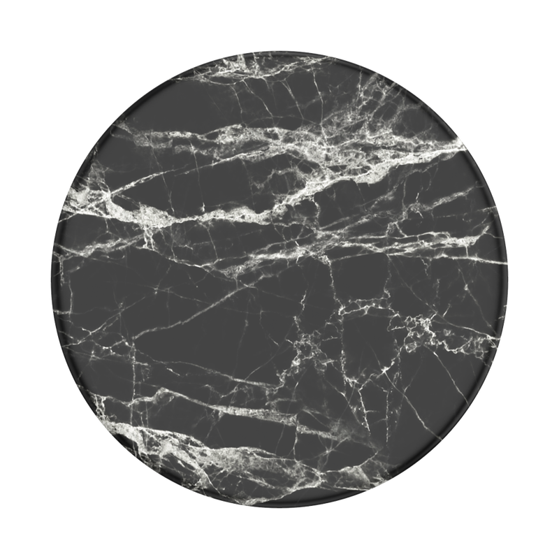 PopGrip Basic Finger Griff Halterung für Smartphones / Tablets (804995) - Black Modern Marble