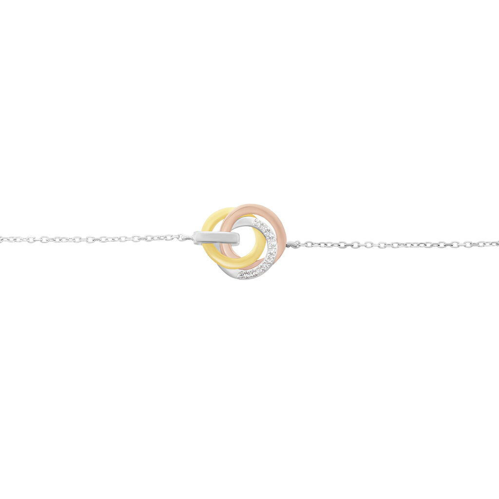 Bracelet Or Tricolore Vanadissa Diamants
