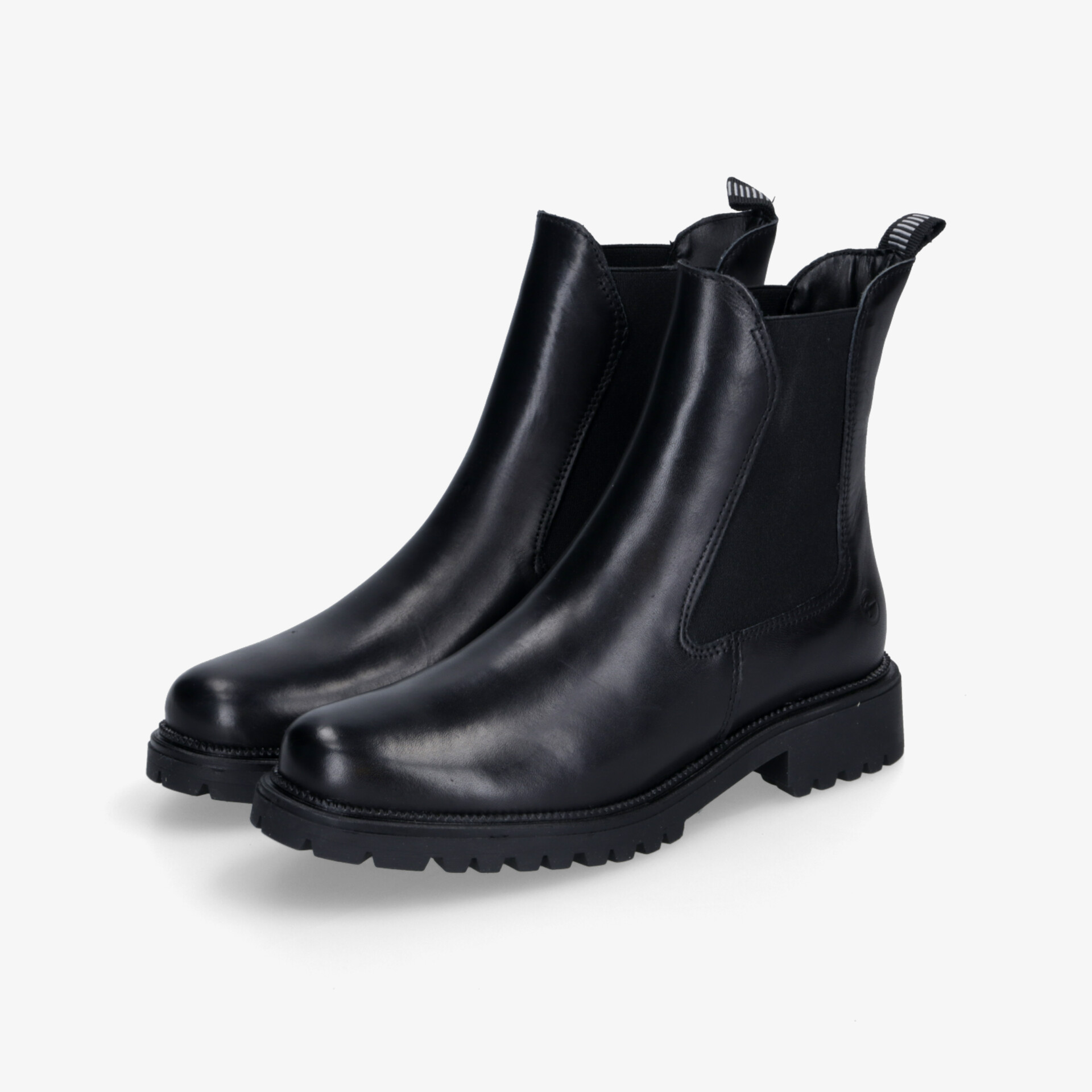 Tamaris Damen Chelsea Boots schwarz
