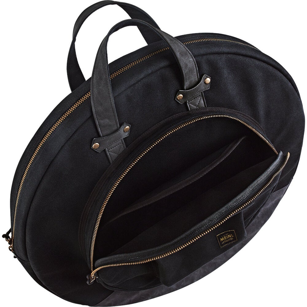 Meinl MWC22BK Waxed Canvas Classic Black luxe 22 inch bekkentas