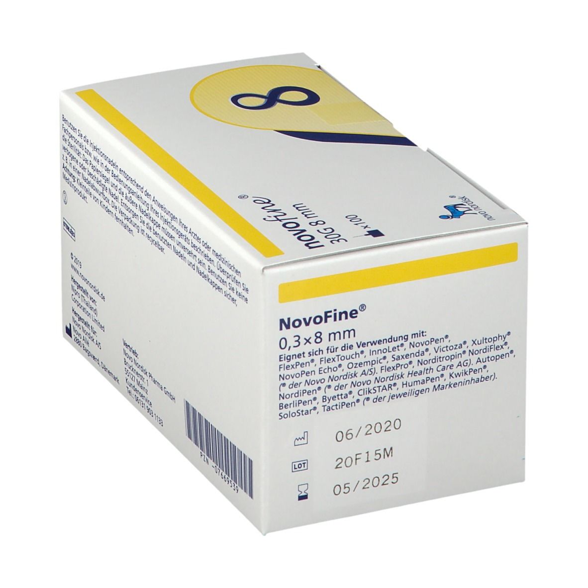 NovoFine® 8mm 30g TW Injektionsnadeln