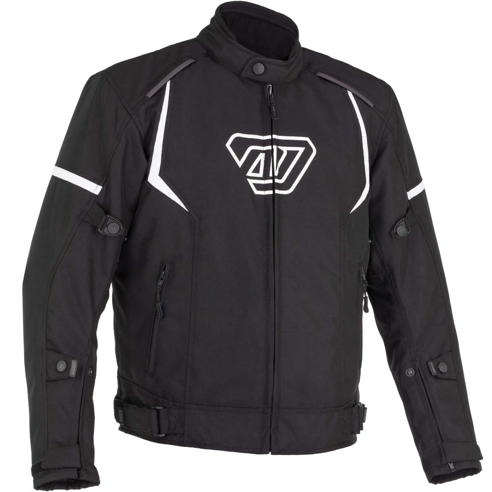 All One - Blouson Track Noir / Blanc