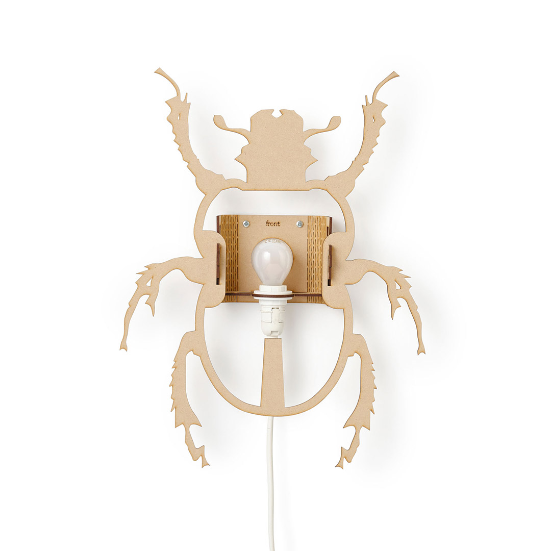 Kever - Dieren wandlamp