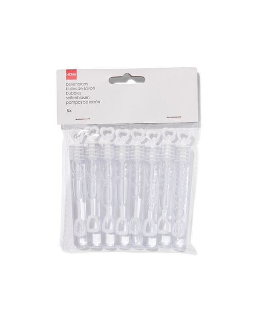 8 tubes de bulles de savon 36 ml à distribuer