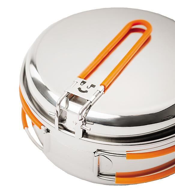GSI OUTDOORS - POPOTE GLACIER INOX MESS KIT 1PERSONNE
