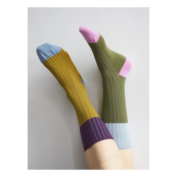La cerise sur le gâteau Chaussette Yvette | Olive