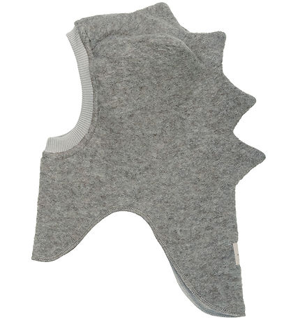 Huttelihut Schlupfmütze - Wolle - 2-lagig - Medium+ Grey Melange