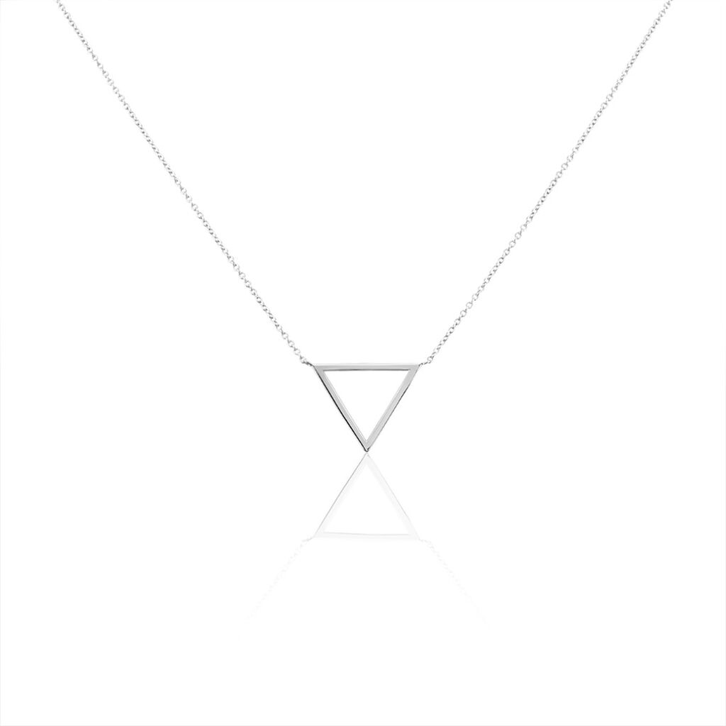 Collier Argent Blanc Fulop