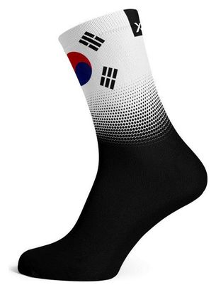 Paire de Chaussettes - South Korea Black Flag Socks - Corée du Sud