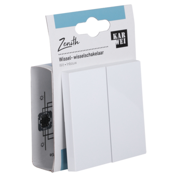 KARWEI Zenith wissel-wisselschakelaar wit
