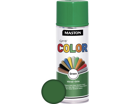 Maston Color glanzende groene spuitverf 400 ml