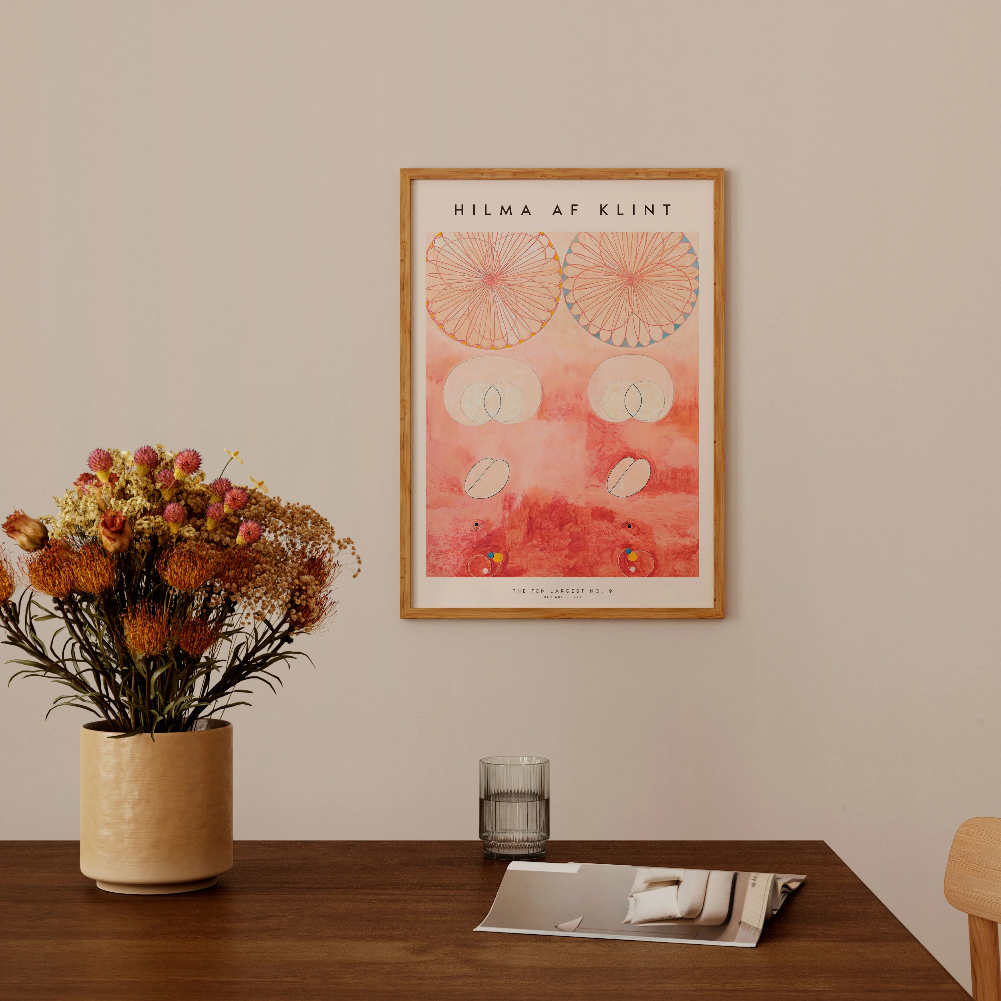 Poster & Frame  Hilma af Klint The Ten Largest no 09