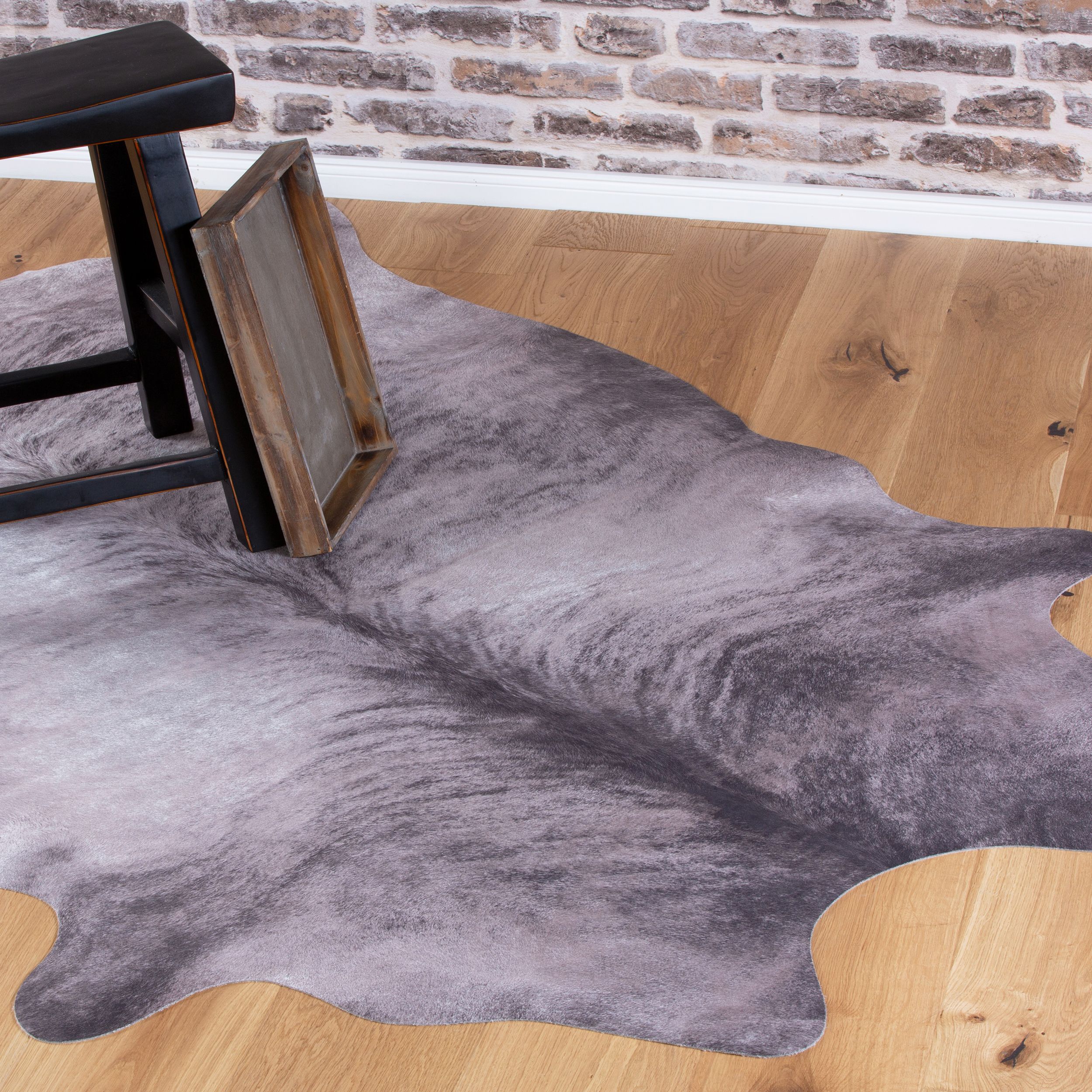 Vloerkleed 193 Grey Toledo B155 x D190 x H0.5 cm