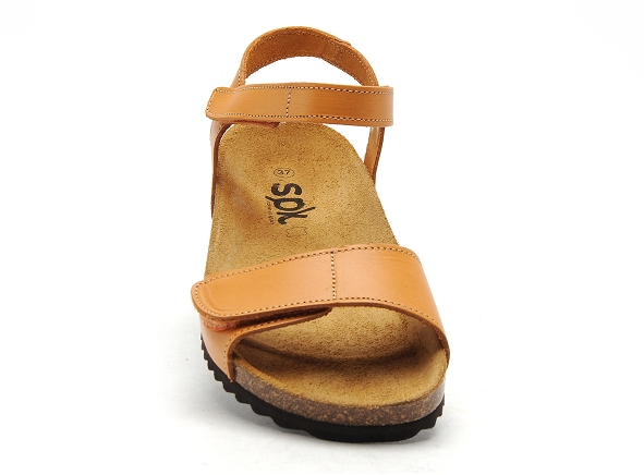 Spike nu pieds plats femme 105 orange
