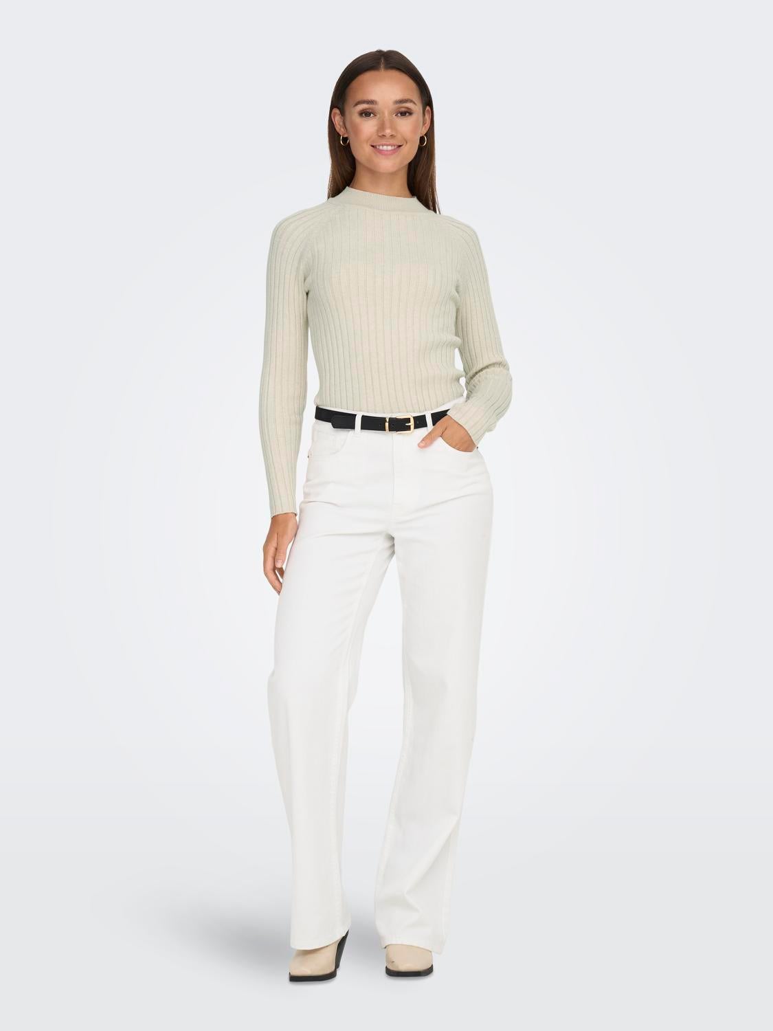 JDYMAGDA Strickpullover Cement