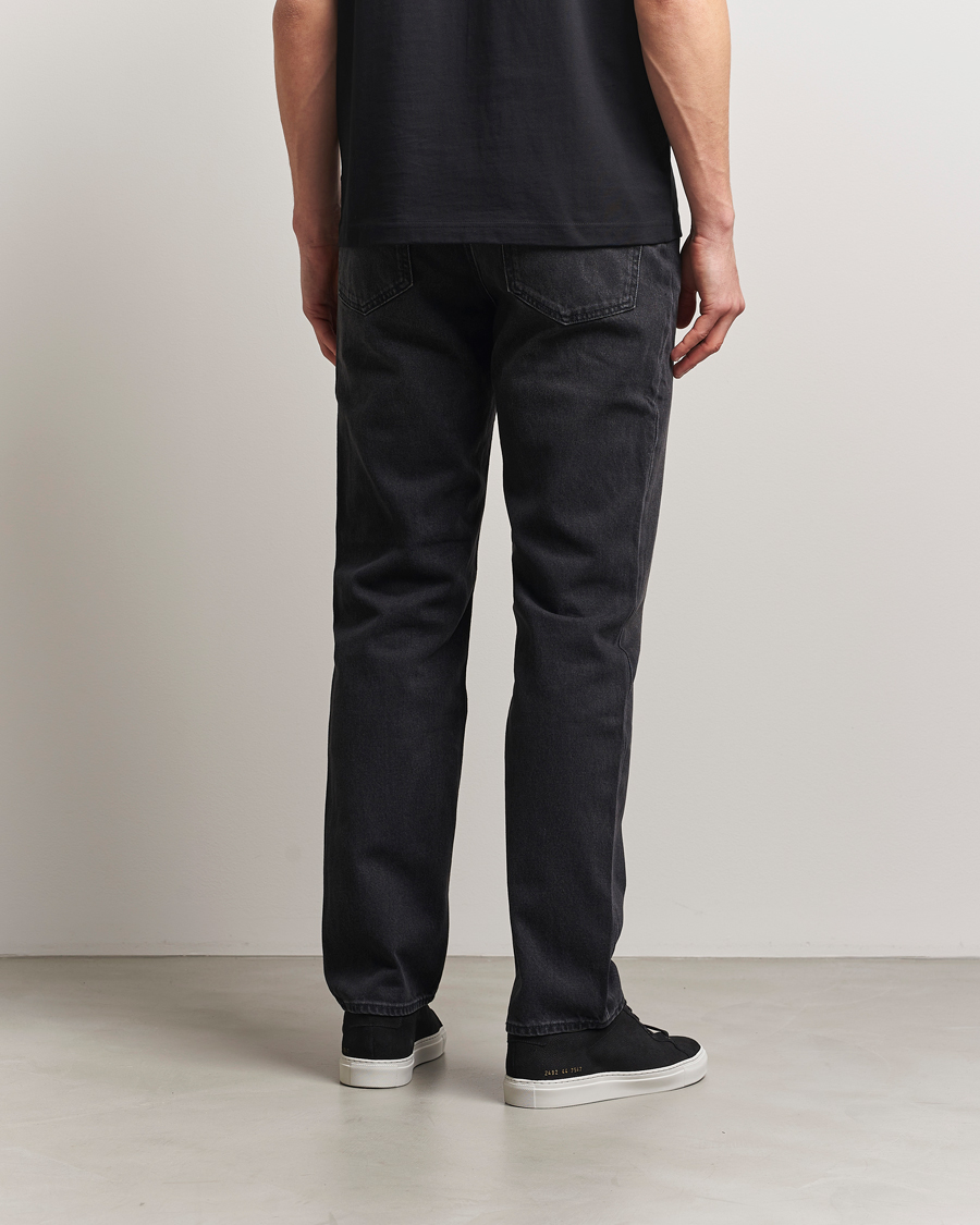 HUGO Jonah Straight Fit Jeans Washed Black