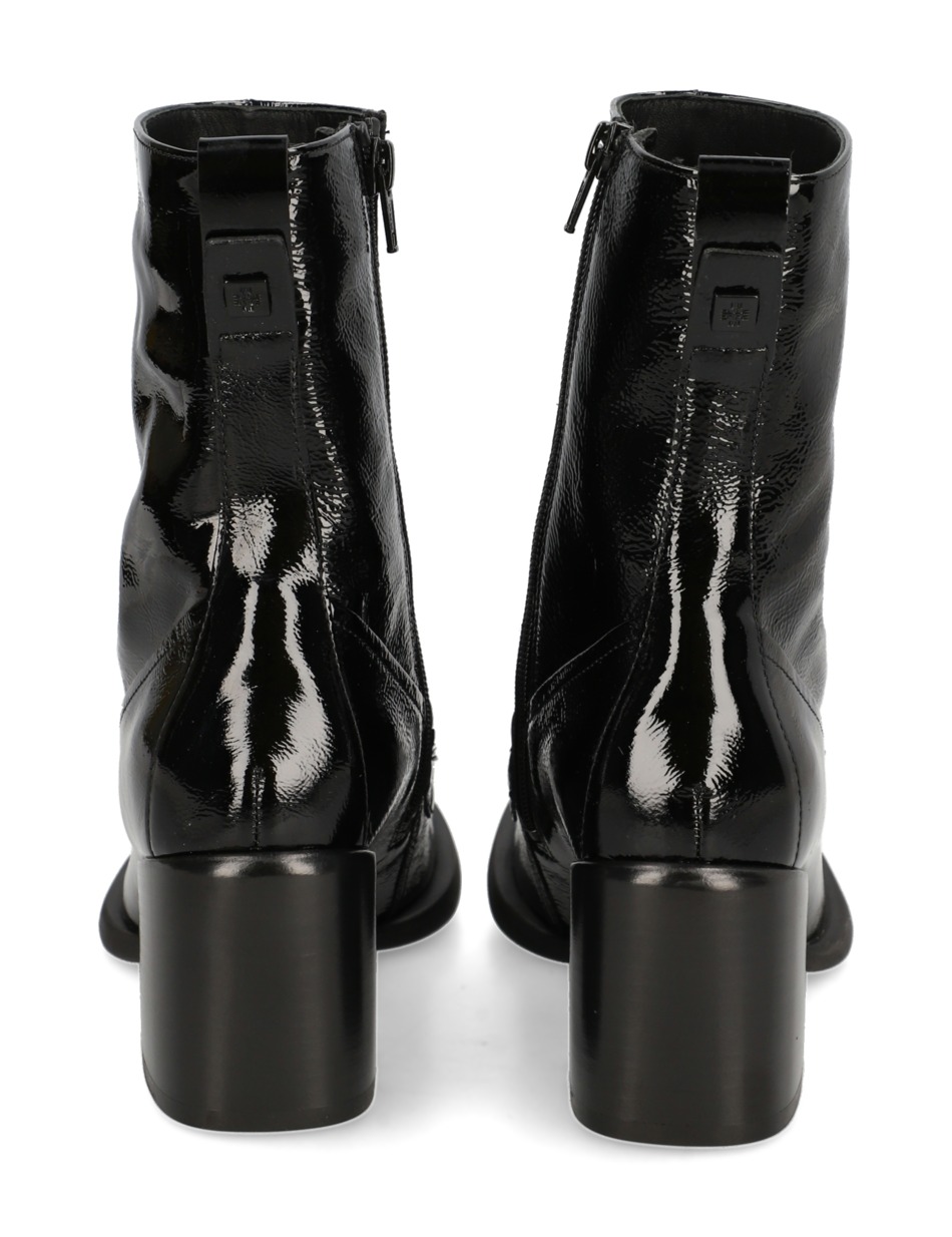 Lackleder Stiefelette