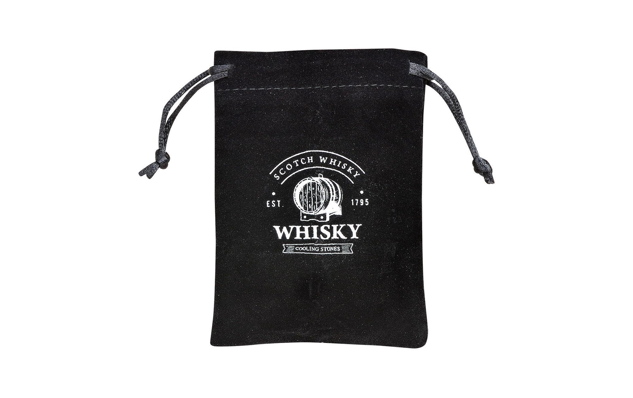 Whiskysteine in Holzbox 15-teilig, SilberWhiskysteine-Geschenkset