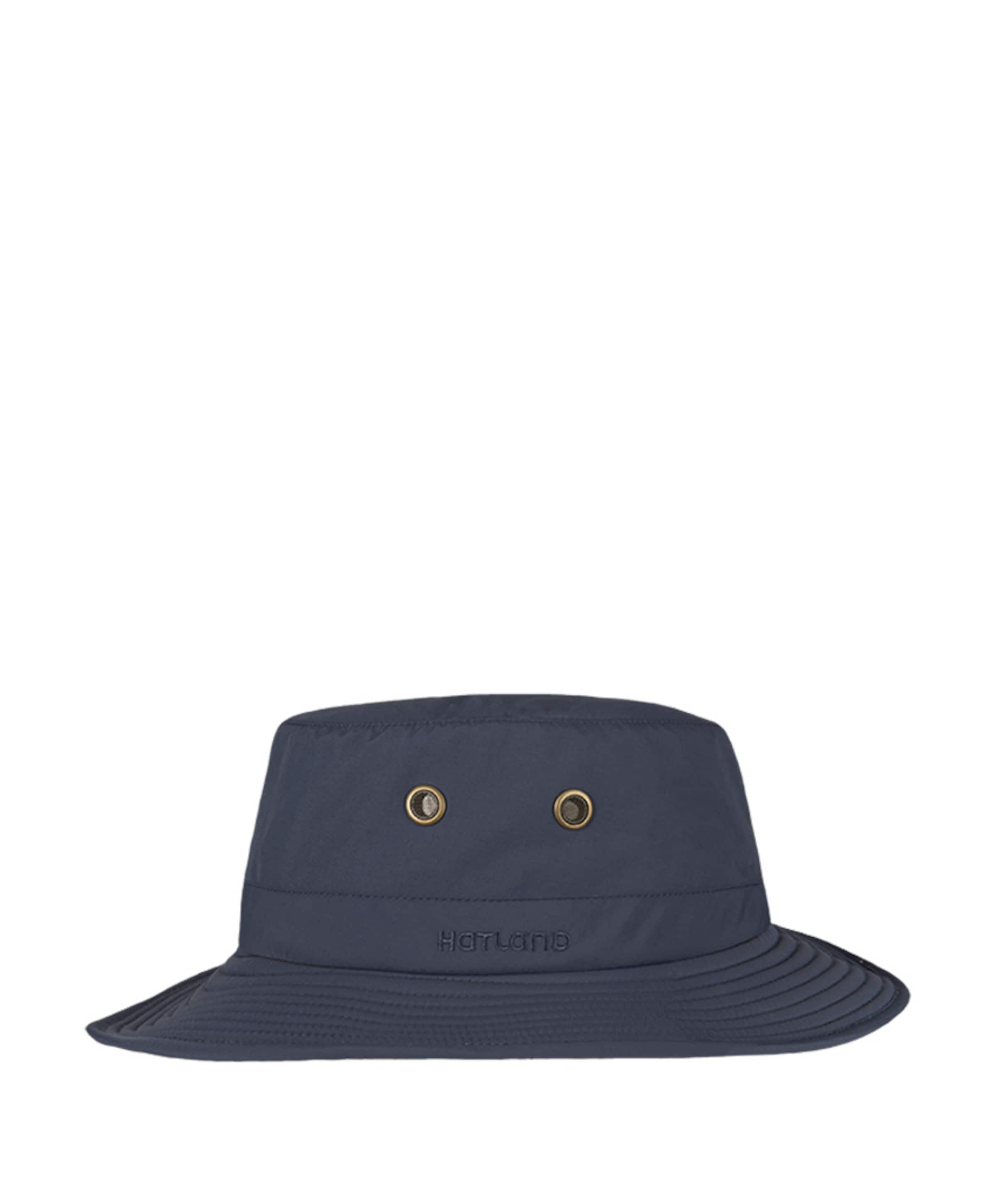 Hatland Heren bucket hat blauw