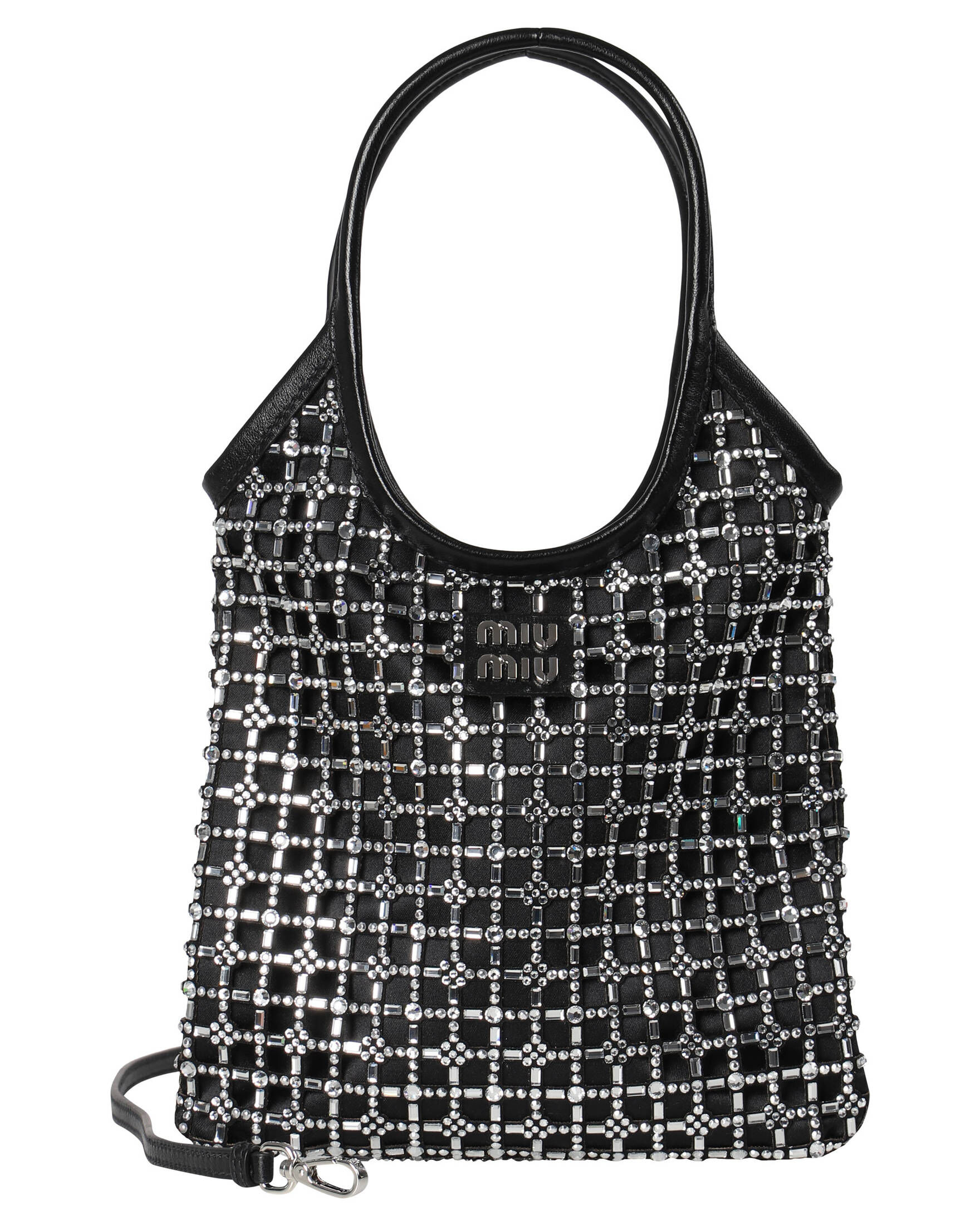 Miu Miu| Damen Umhängetasche STARLIGHT CRYSTAL MINI TOTE