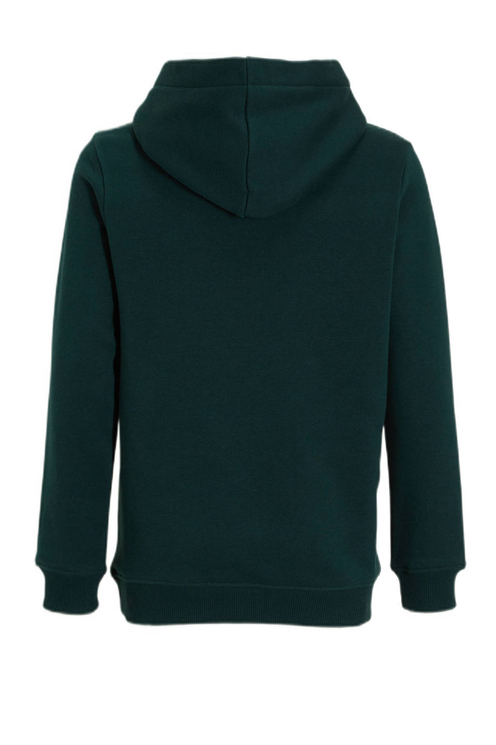 Cars hoodie XAVIO met tekst donkergroen