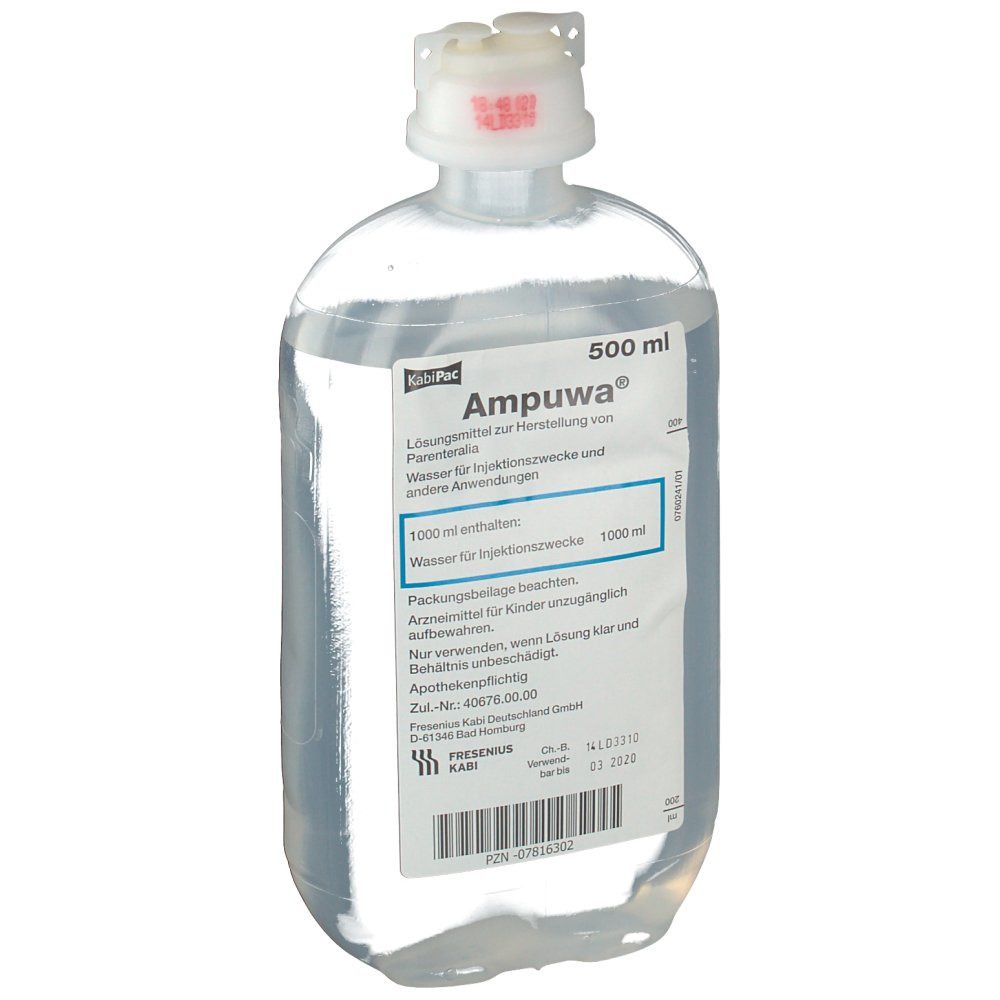 Ampuwa® Wasser für Injektionszwecke