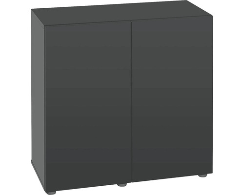 Aquarium onderkast AQUAEL OPTI set 125 81 cm x 36 cm x 80 cm zwart