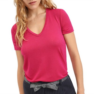 Tee-shirt à manches courtes femme OP00000 PLEASE