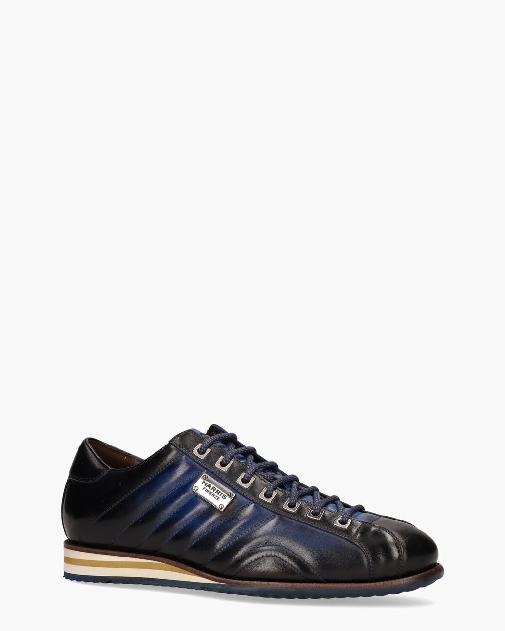 Harris 0894 Zwart/Blauw Herensneakers