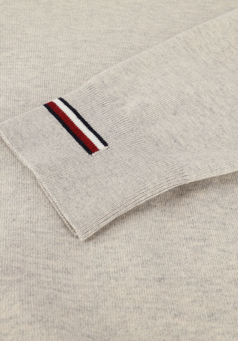TOMMY HILFIGER beige tommy hilfiger trui mouline gs striped crew neck