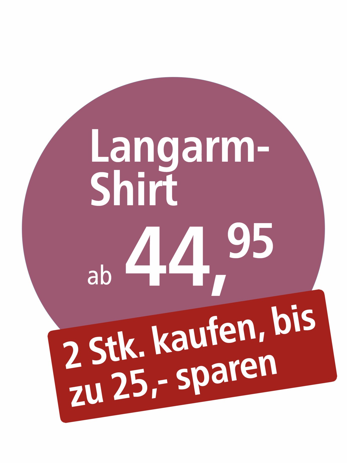 Langarm-Shirt Baumwolle
