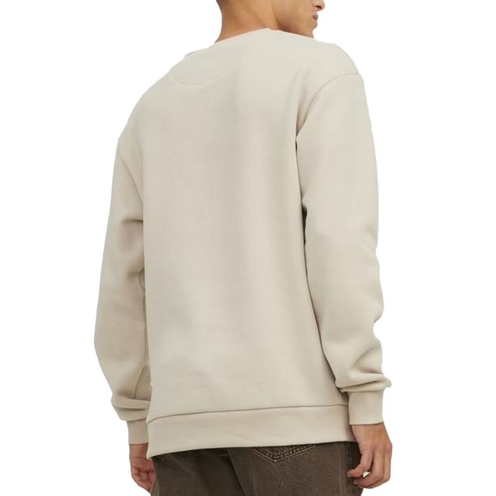 Jack & Jones Sweat Uni Beige Homme Jack & Jones Bradley