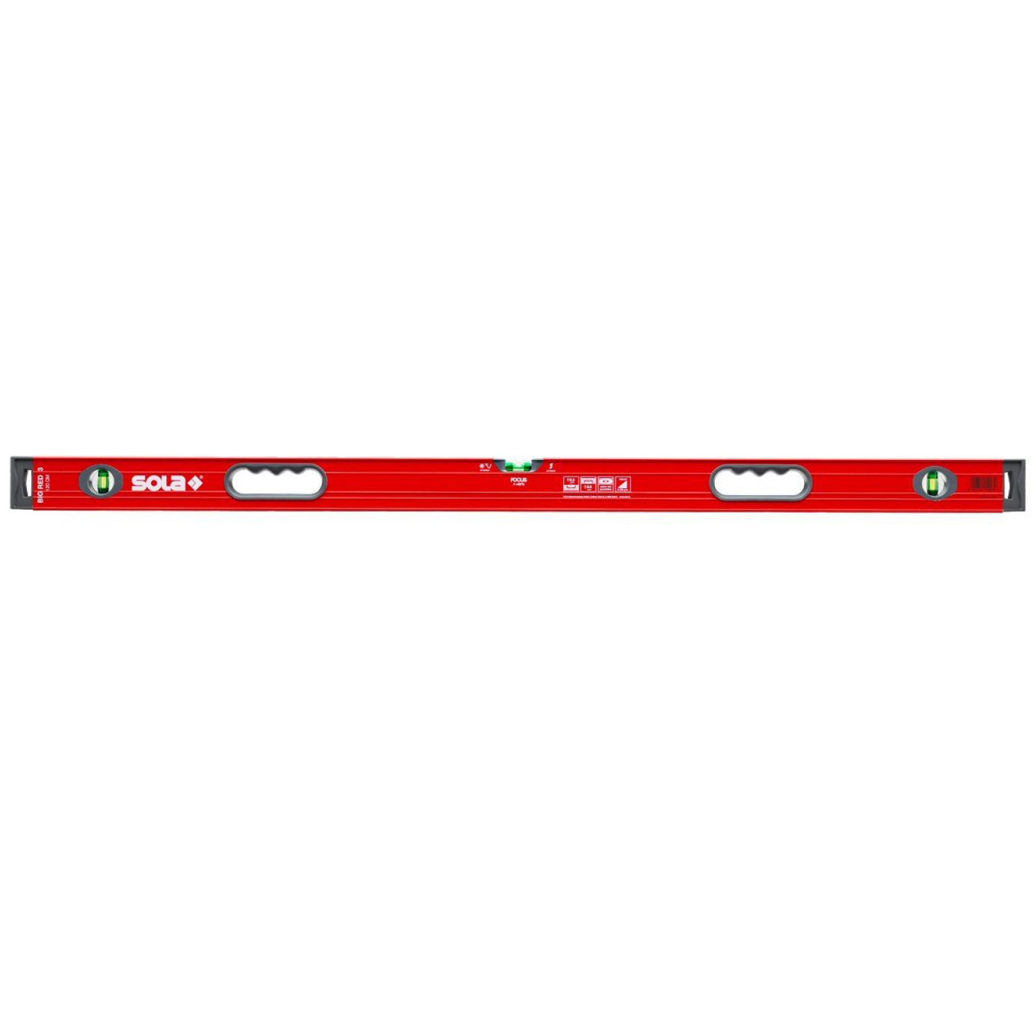 Sola Big RedM 3 120 Aluminium waterpas - Magnetisch - 1200mm