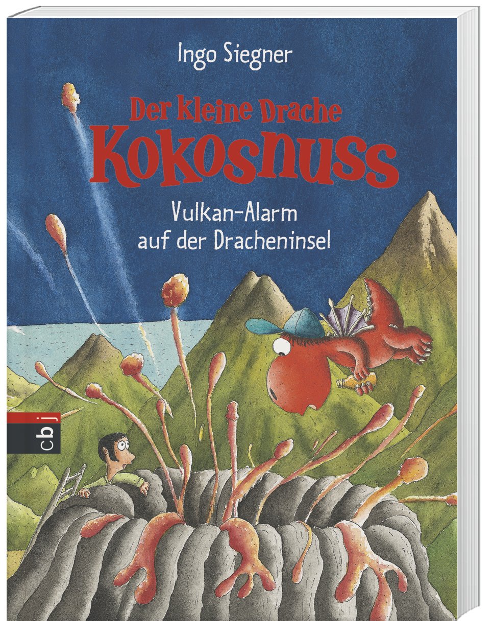 Vulkan-Alarm auf der Dracheninsel / Die Abenteuer des kleinen Drachen Kokosnuss Bd.24