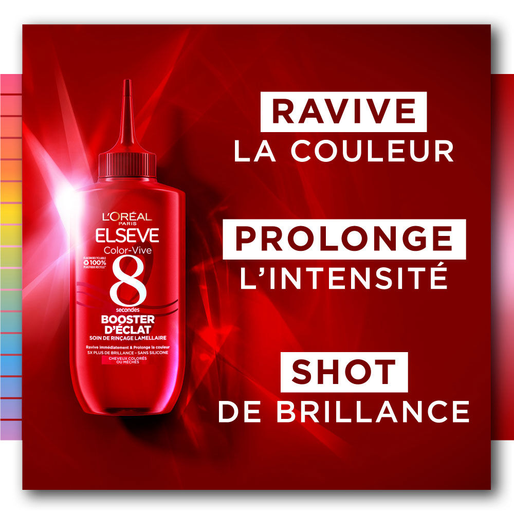 Elseve Color-Vive Soin de Rinçage 8 secondes Booster d'Eclat