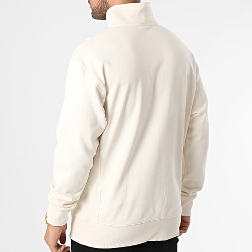 Sweat Col Zippé MT31501 Beige