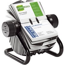 Fichier pour cartes de visite VISIFIX, noir
