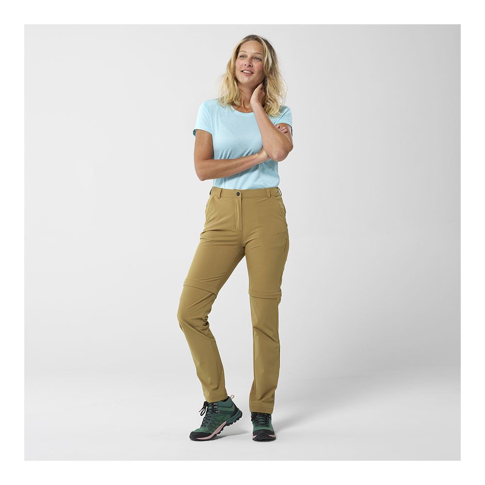 Lafuma ACTIVE ZIP-OFF - Pantalon convertible Femme gold umber