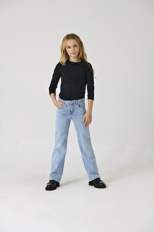 ONLY GIRLS - Wide Leg Fit Jeans - Denim - Comfortabel en Stijlvol
