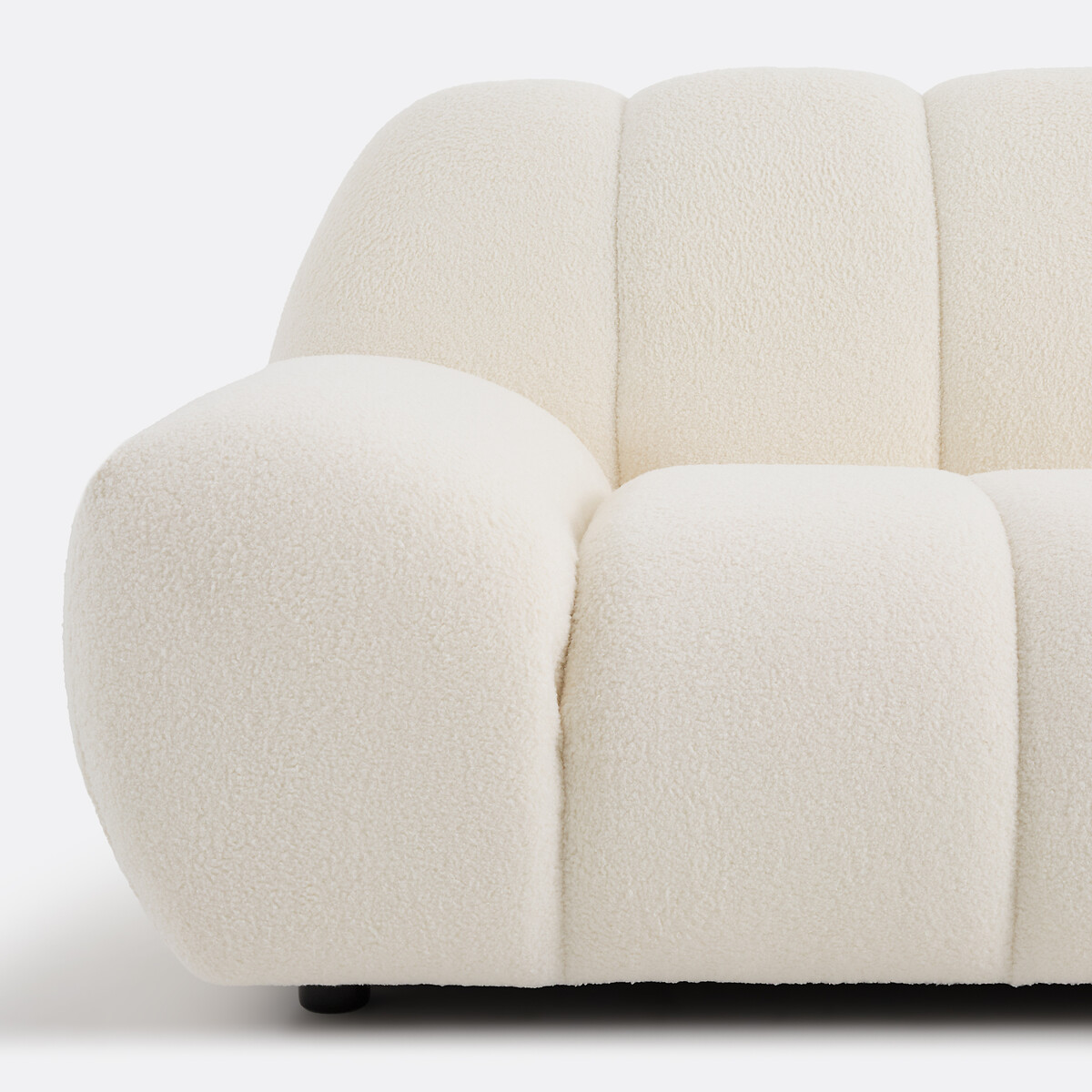LA REDOUTE INTERIEURS<br>Poltrona XL em tecido atoalhado grosso Nuria