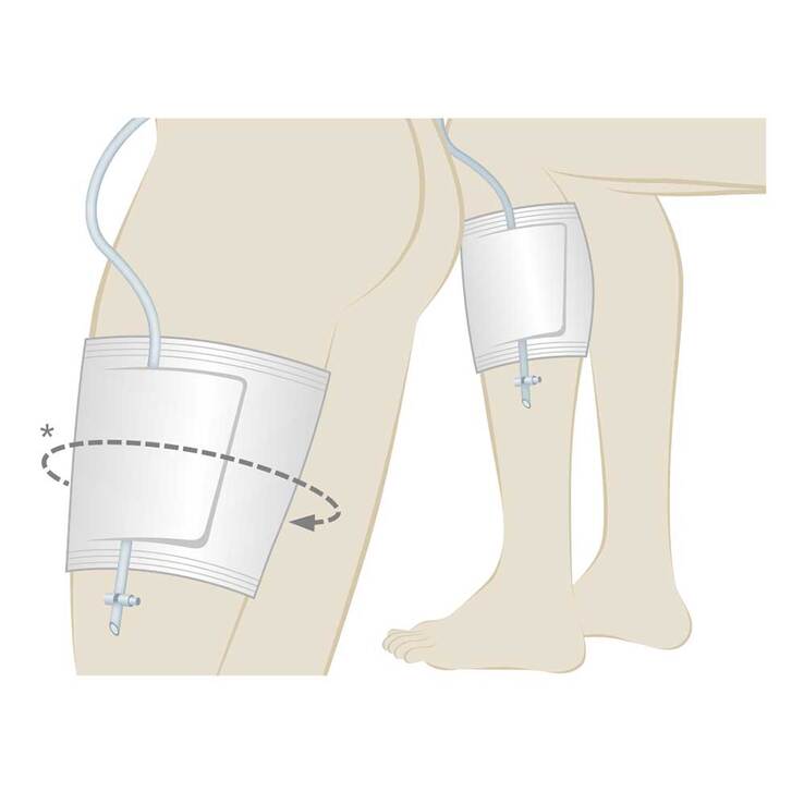 Uromed Beinbeutelhalter 489703, 1 St