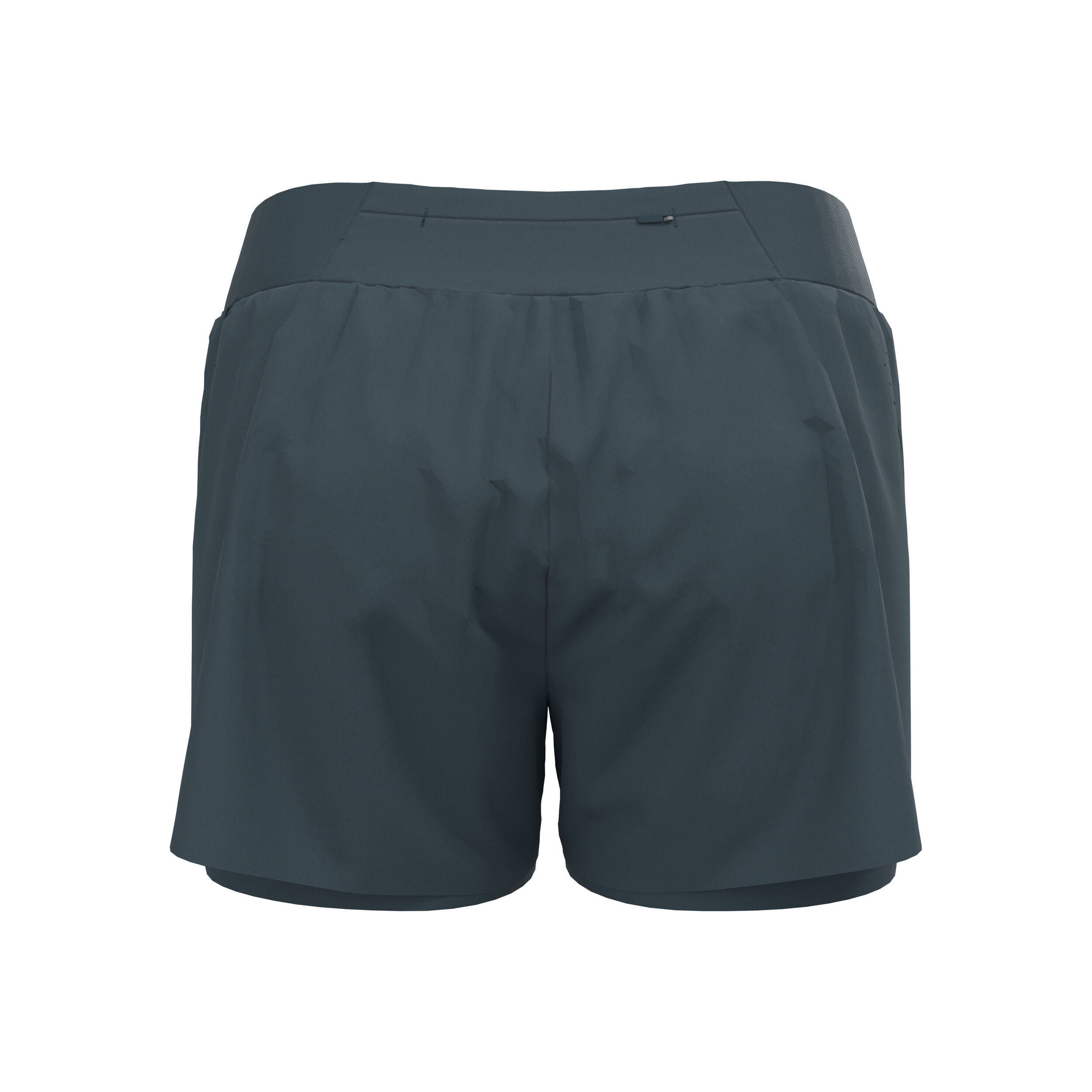 Odlo Zeroweight 3inch 2in1 Short De Running Femmes - Gris Foncé