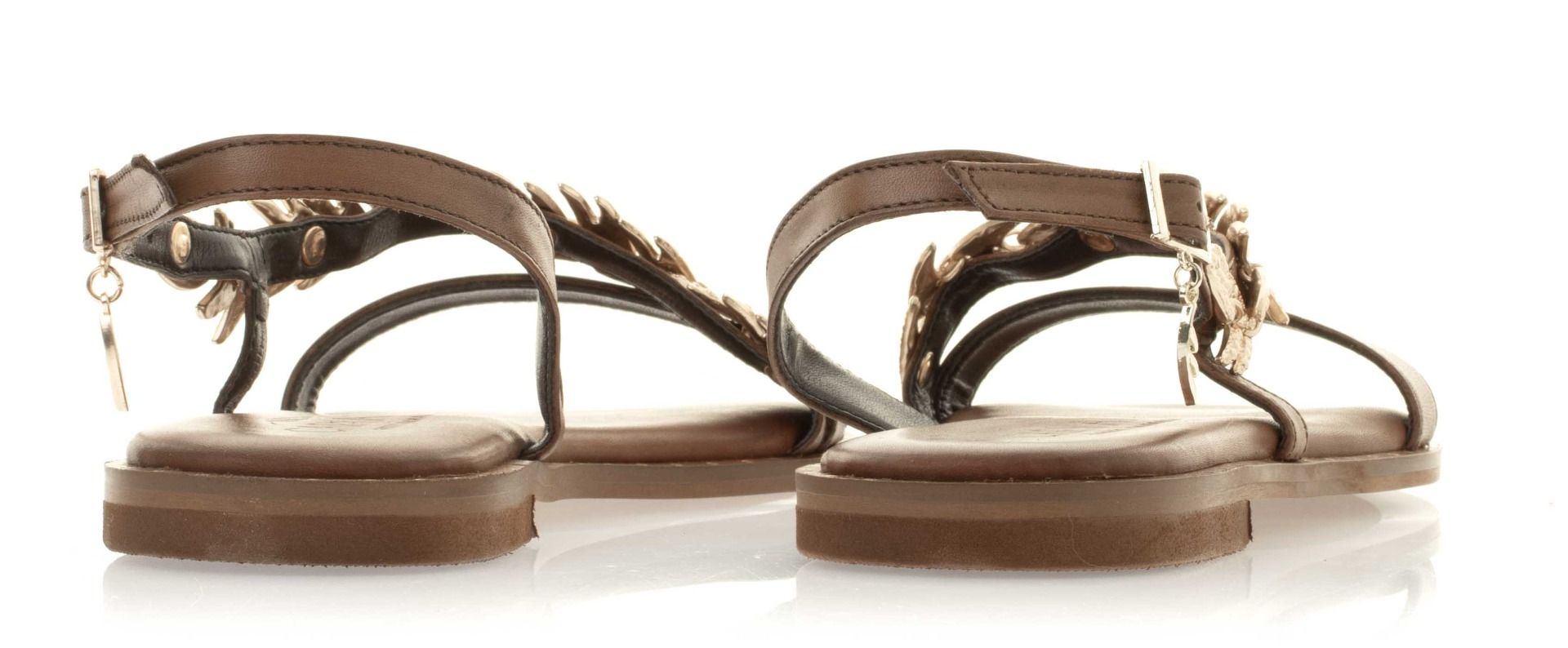 Caryatis Leather Sandals