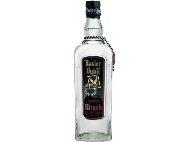 Basler Dybli Kirsch 0.35 l Obstbrand aus dem Baselbiet