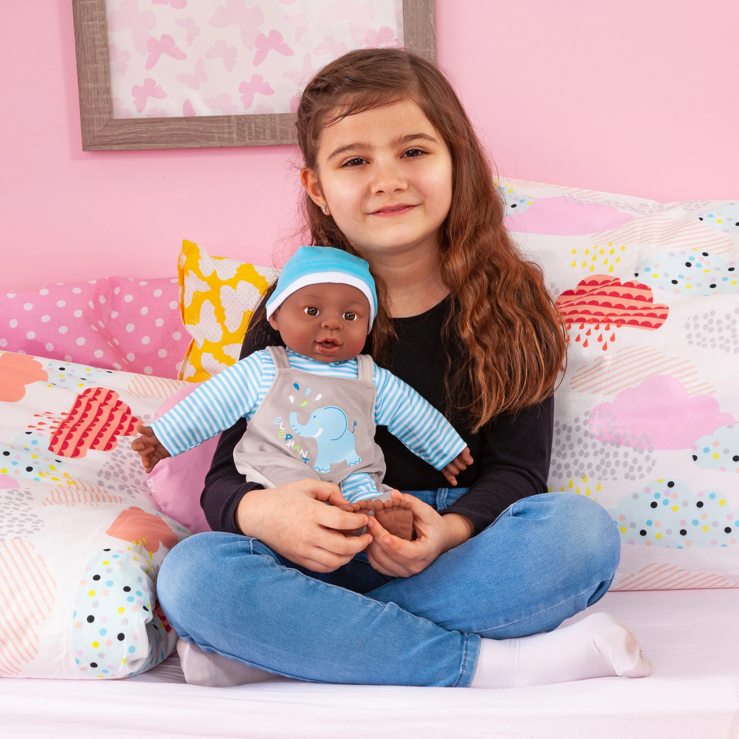 Bayer Design Puppe Brooky Boy 40cm