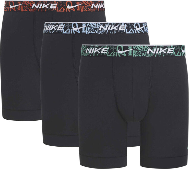 Nike Underbukser, bomuld, 3-pak Sort