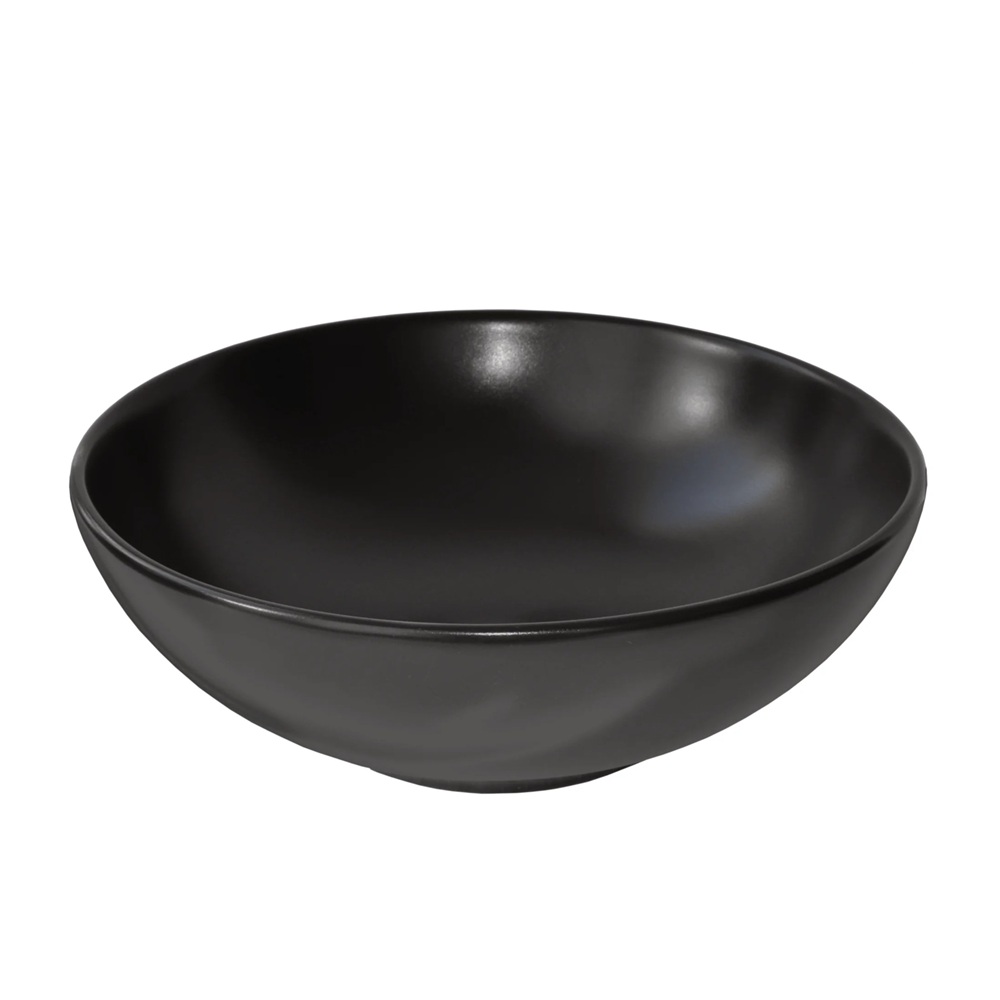 Sanicare Rondo keramische waskom rond 40cm zwart mat