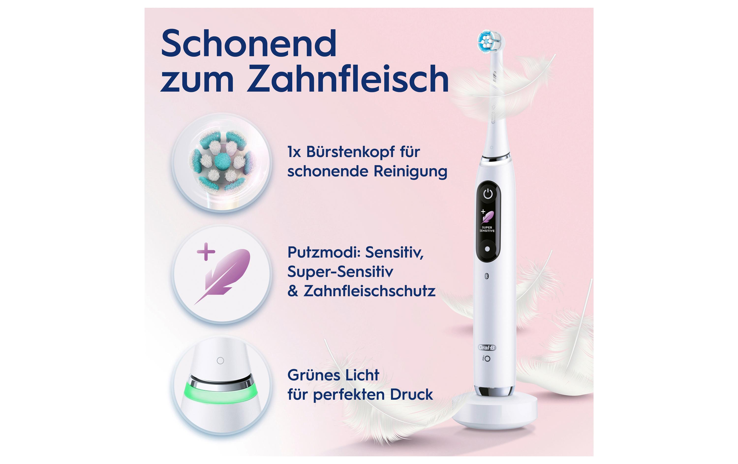 Mikrovibrationszahnbürste iO Series 9N White Alabaster<br>Elektrische Zahnbürste