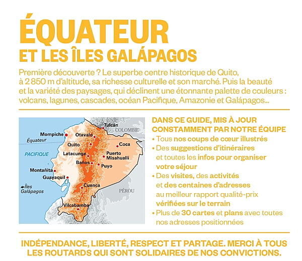 HACHETTE - ROUTARD EQUATEUR ET LES ILES GALAPAGOS